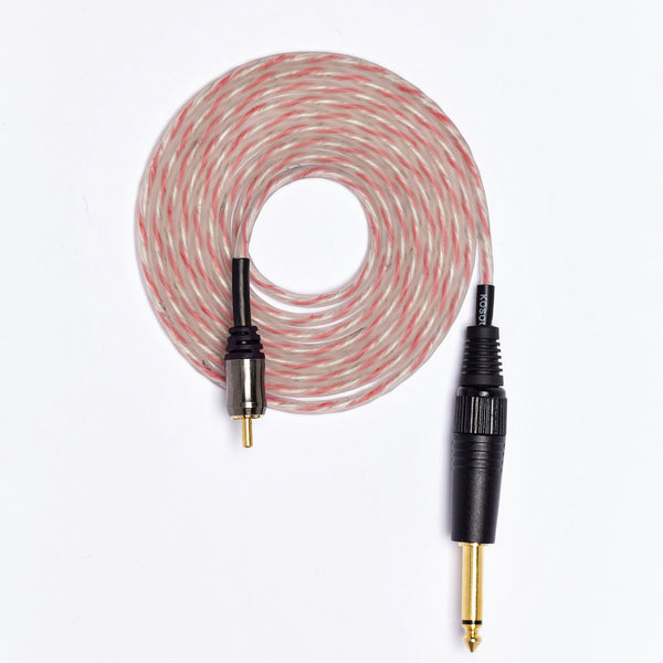 Lightweight 6 ft Soft Silicone RCA Cord